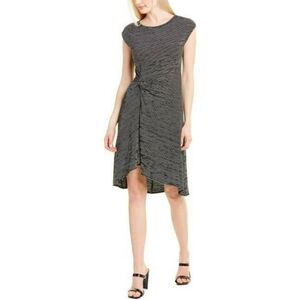 𝅺MAX Studio Textured Knit Asymmetrical  Dress - Women's